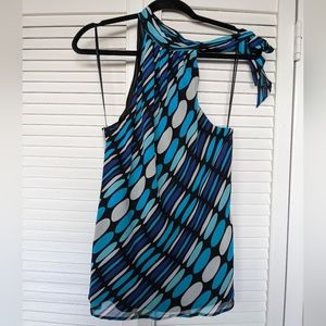 Express Silk Sleeveless Blouse - Medium